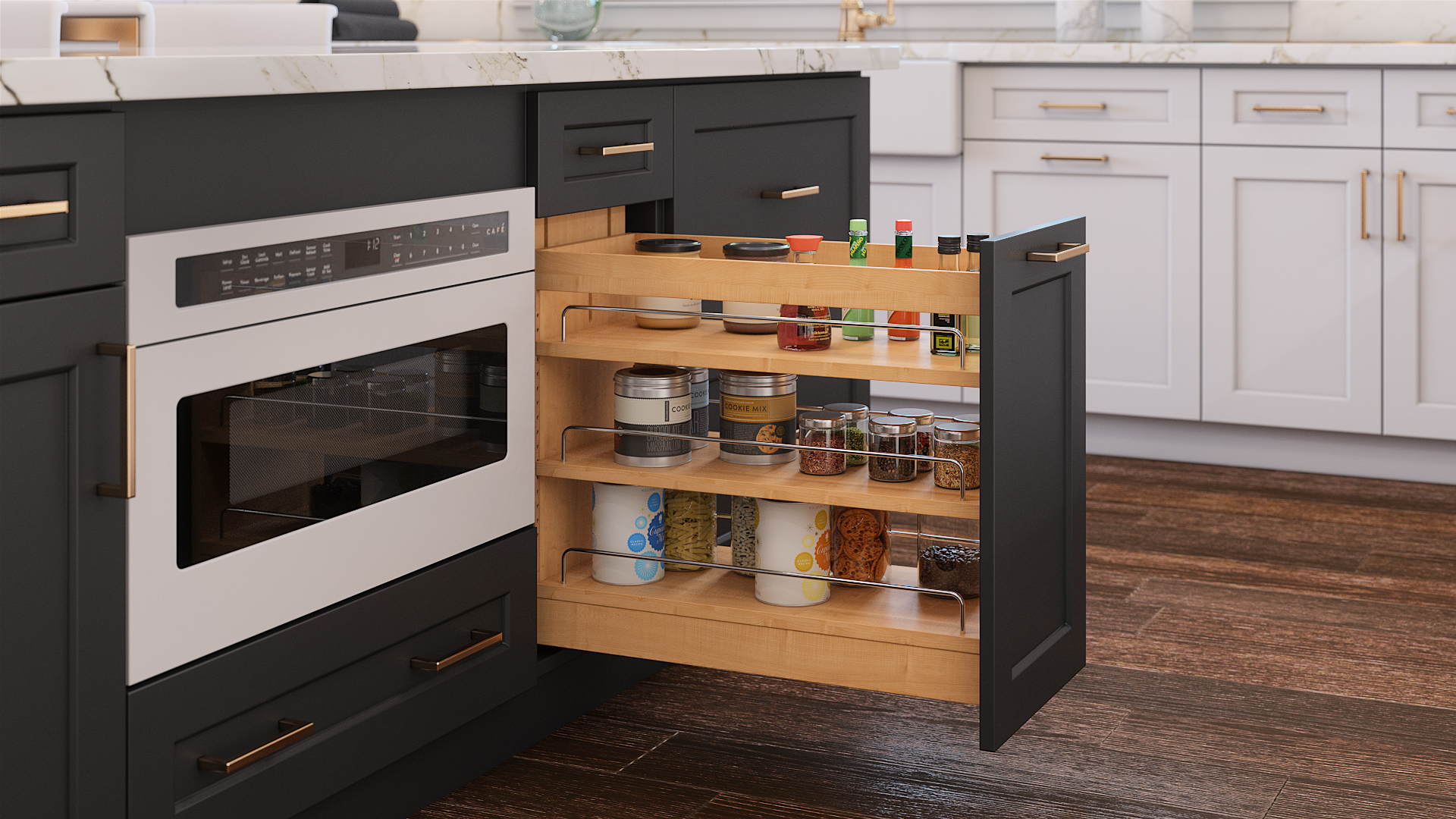 Shaker Black kitchen preview