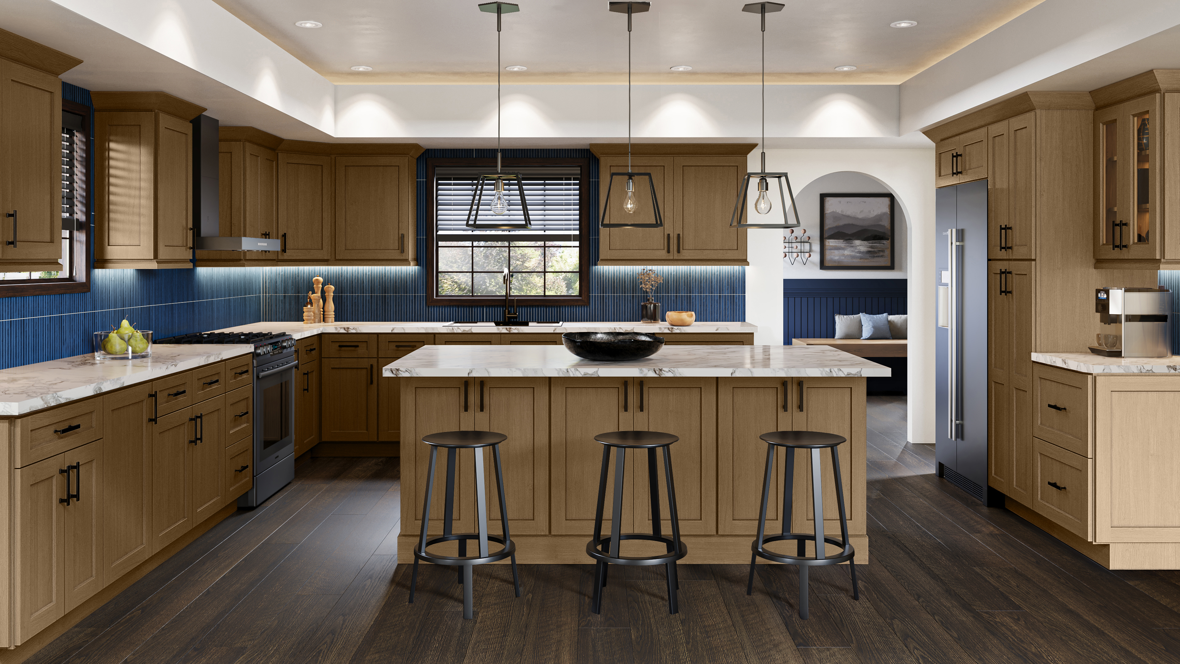 Shaker Essence Oak kitchen preview