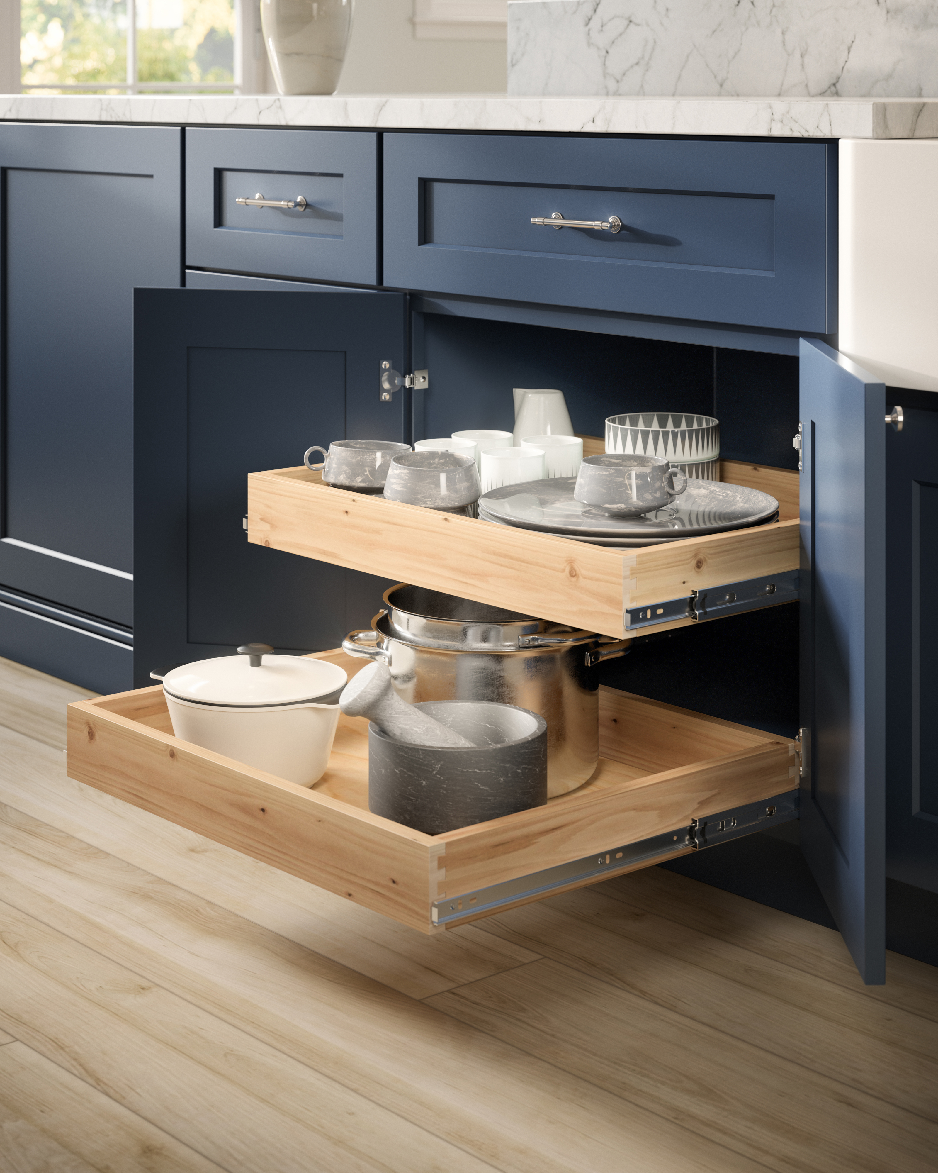Shaker Navy kitchen preview