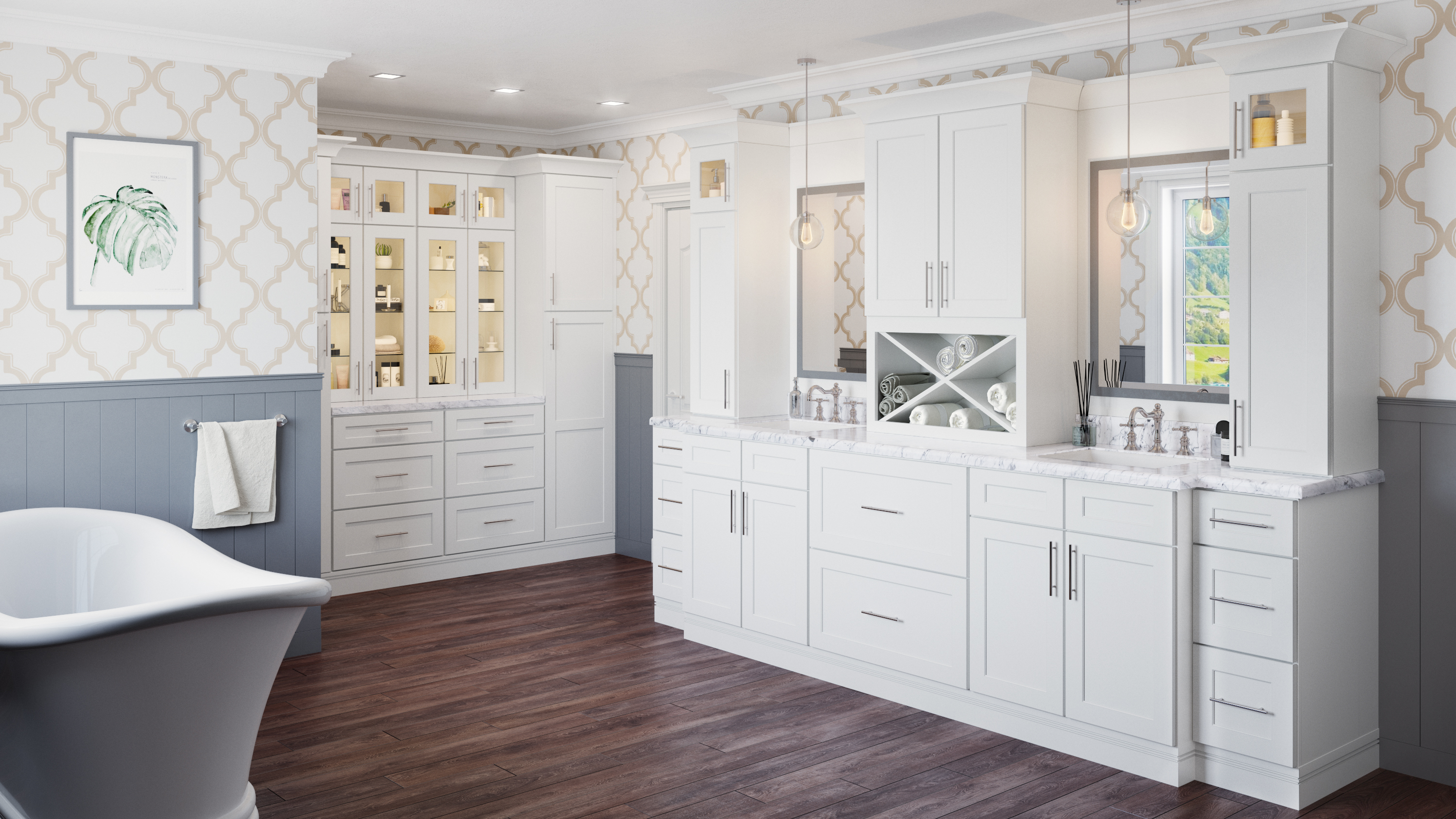Shaker White kitchen preview