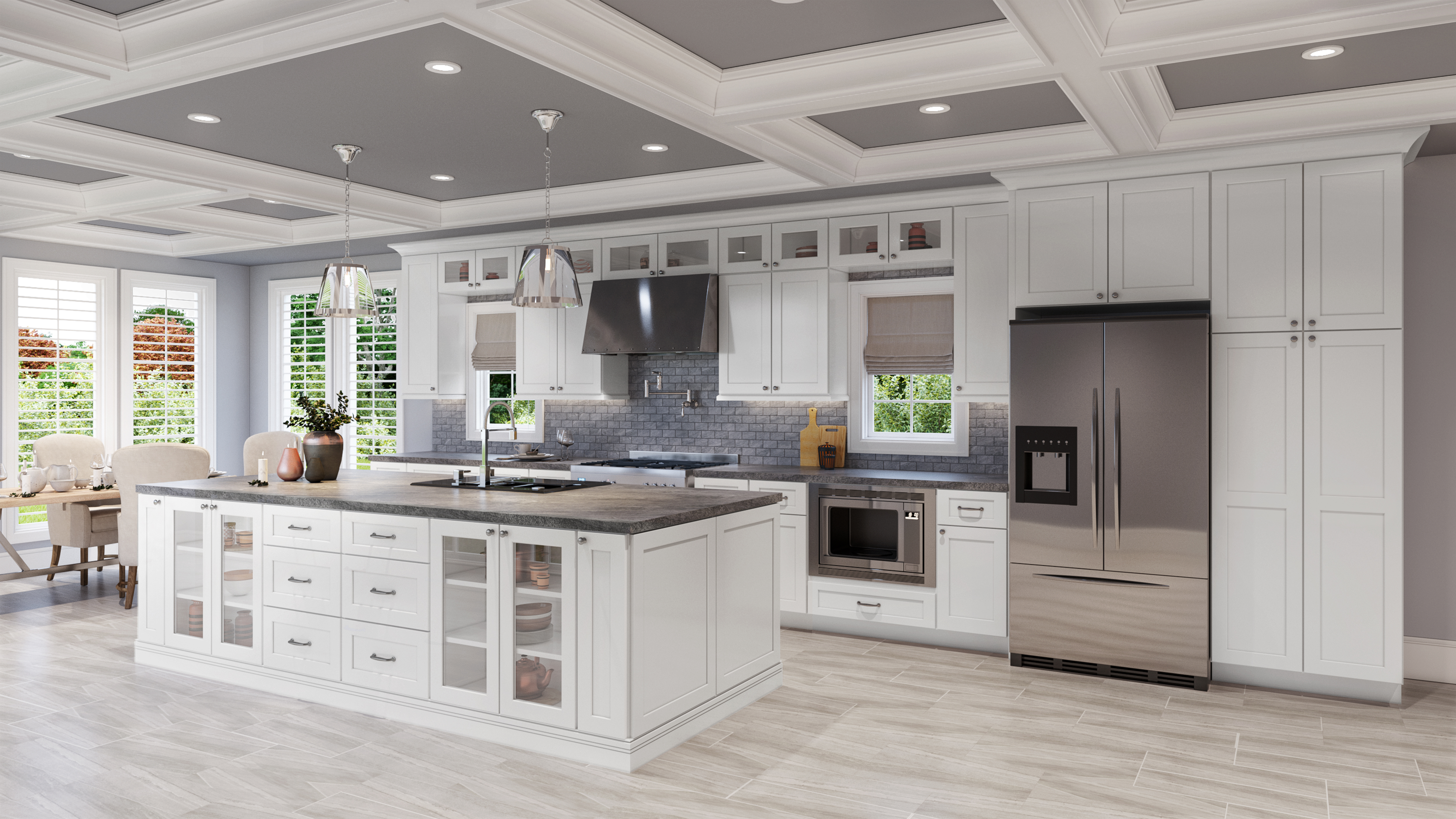 Shaker White Project Photo