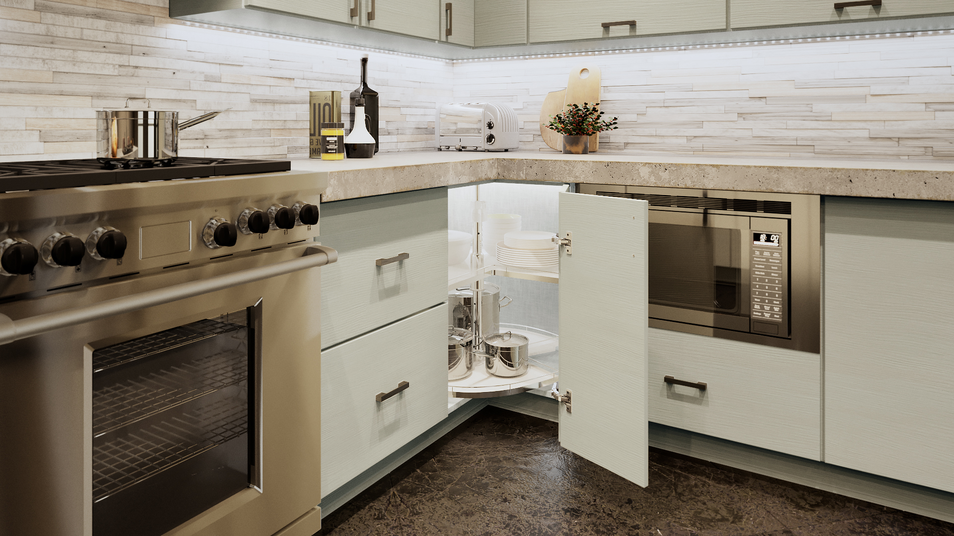 Torino White Pine kitchen preview